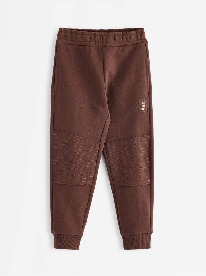 Joggers with reinforced knees - 3009222-6941