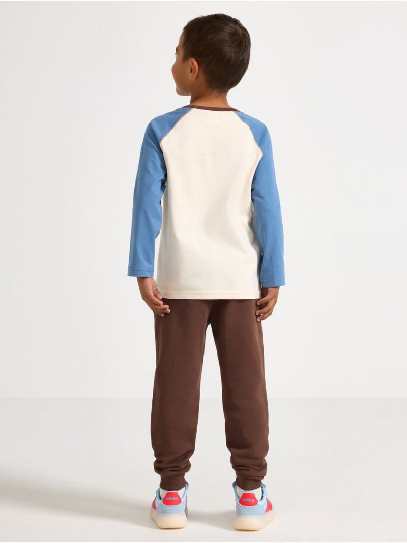 Joggers with reinforced knees - 3009222-6941