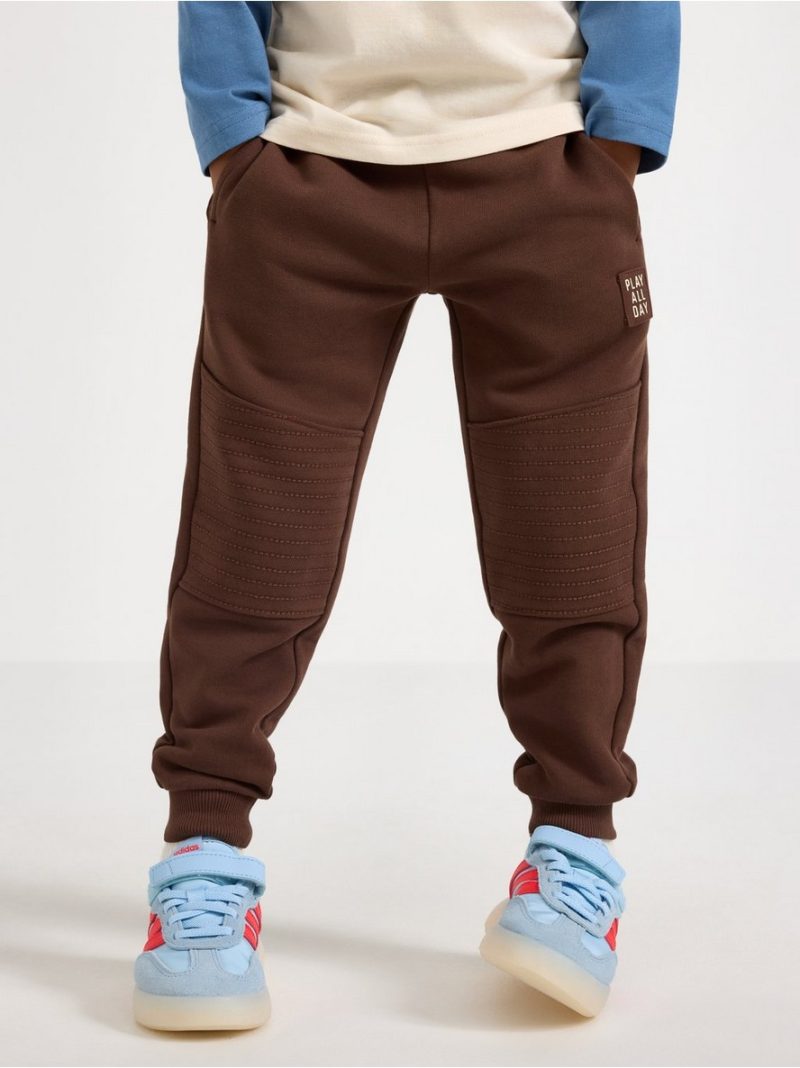 Joggers with reinforced knees - 3009222-6941