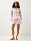 Pyjama shorts in seersucker - 3009516-8929