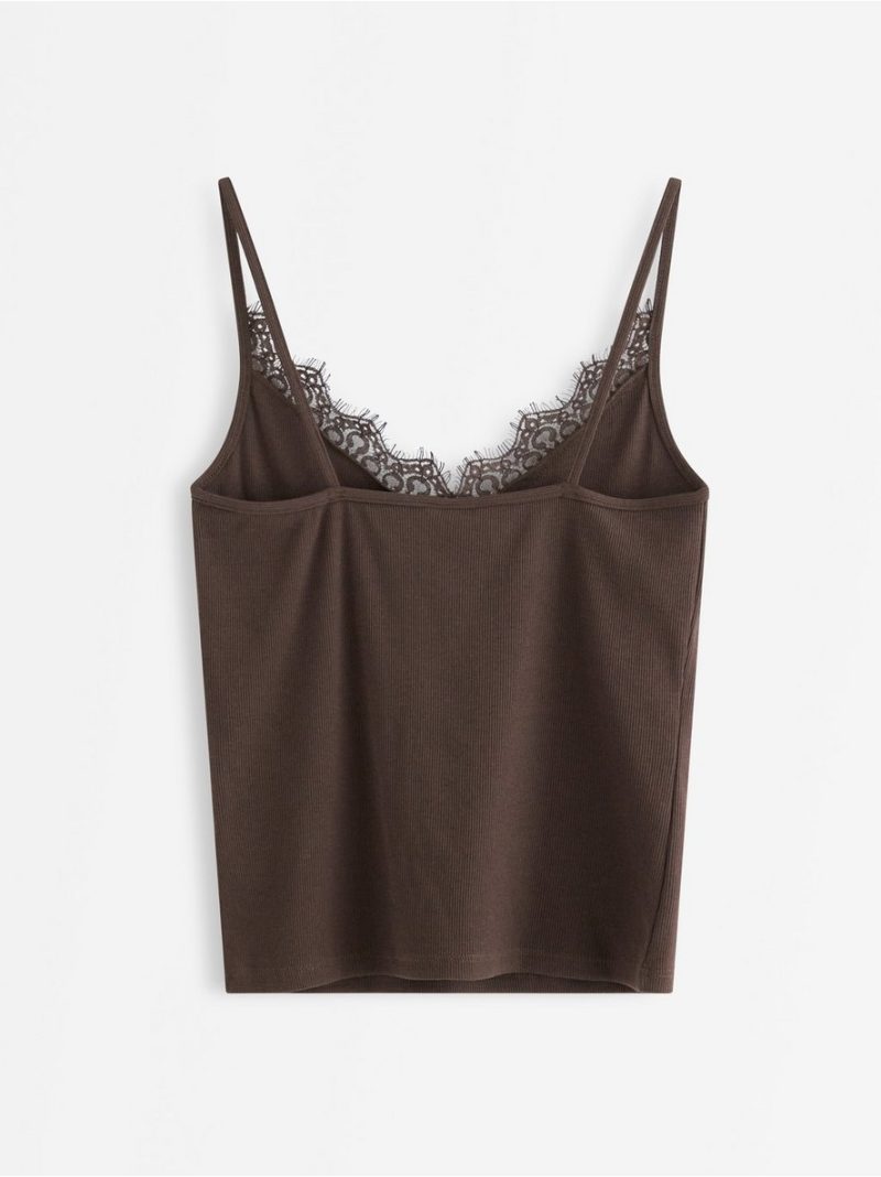 Ribbed camisole - 3010004-1863