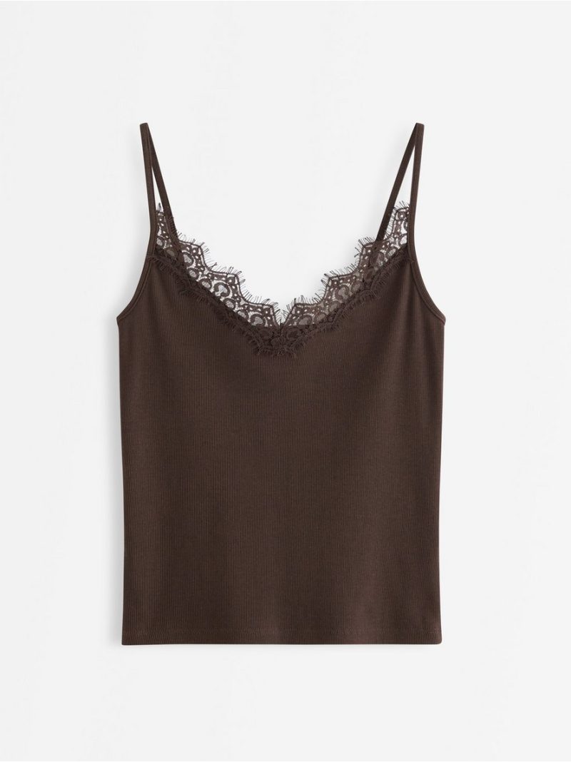 Ribbed camisole - 3010004-1863