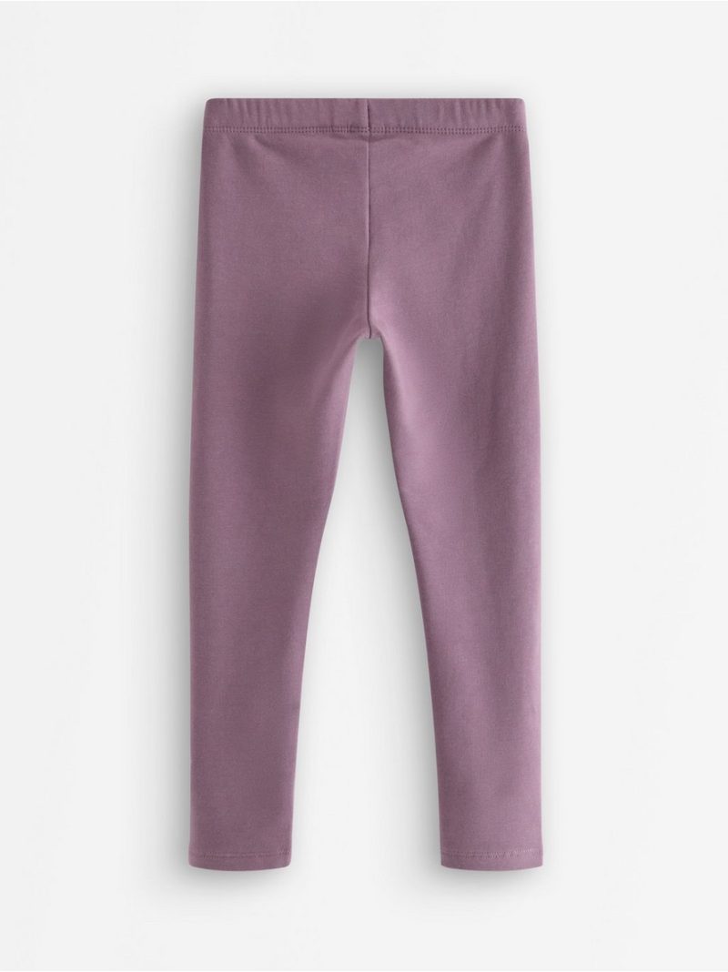 Leggings with brushed inside - 3011060-7341