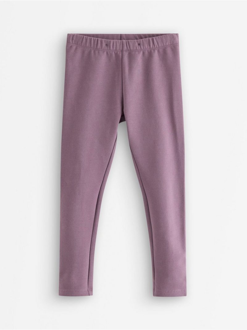 Leggings with brushed inside - 3011060-7341
