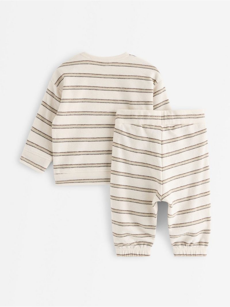 Set with top and trousers in terry - 3011221-7603