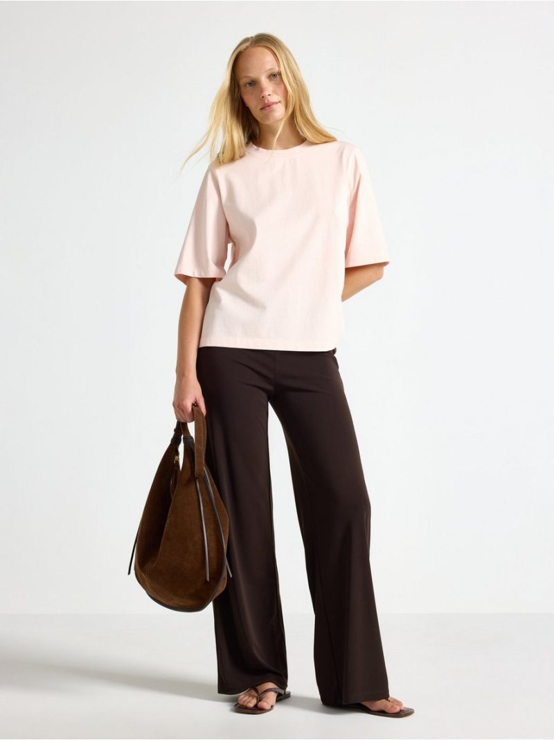 Oversized t-shirt in washed cotton - 3011251-3632