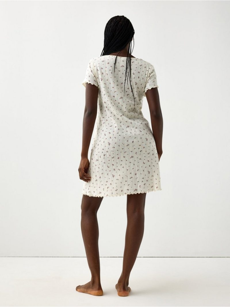 Nightdress in pointelle - 3011356-7159