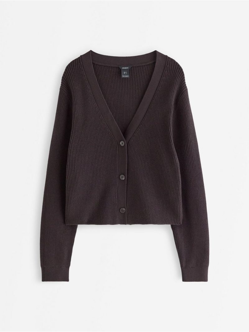 V-neck cardigan - 3011545-8621