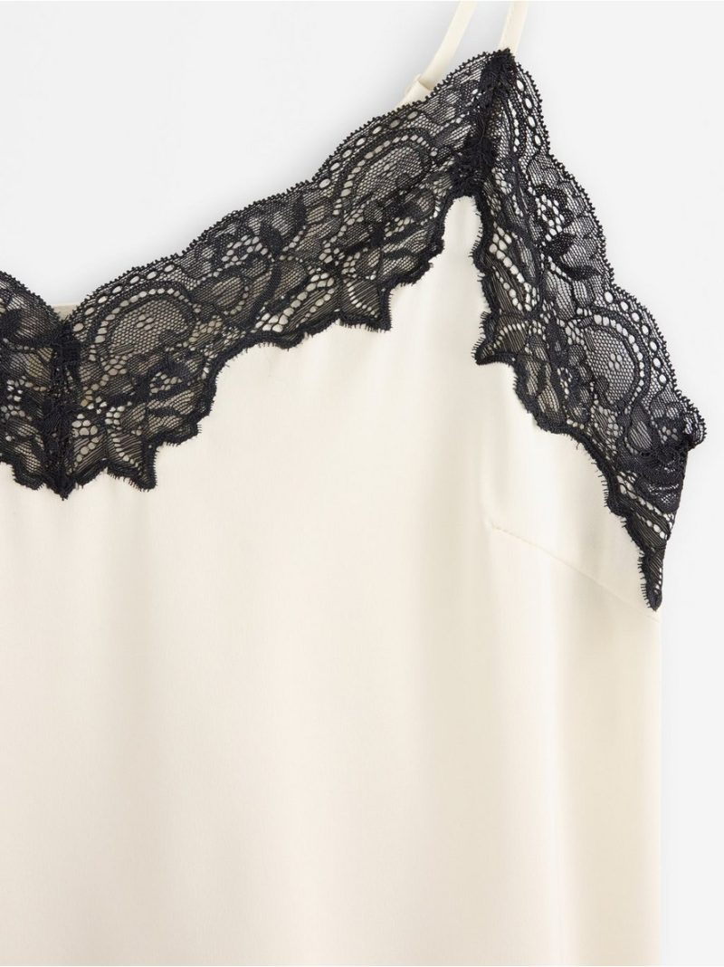 Camisole in satin - 3011617-7159