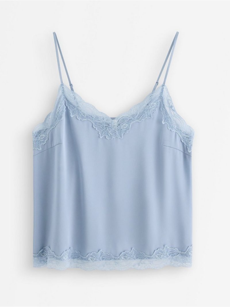 Camisole in satin - 3011617-7954