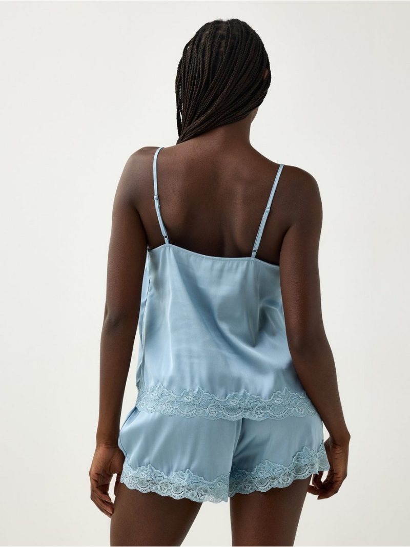 Camisole in satin - 3011617-7954