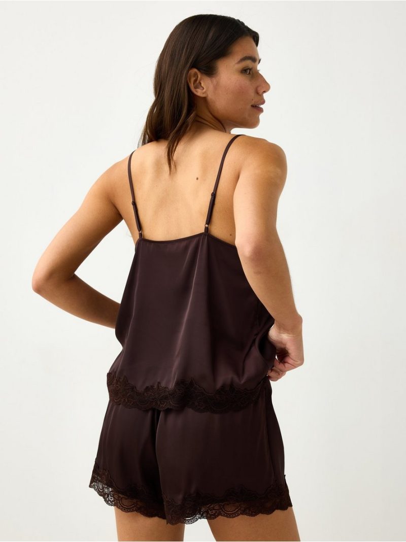 Camisole in satin - 3011617-9631