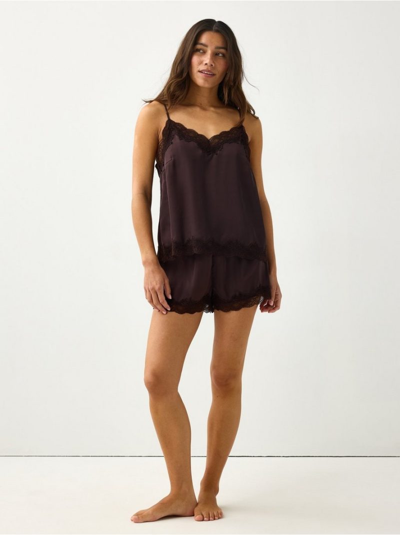 Camisole in satin - 3011617-9631