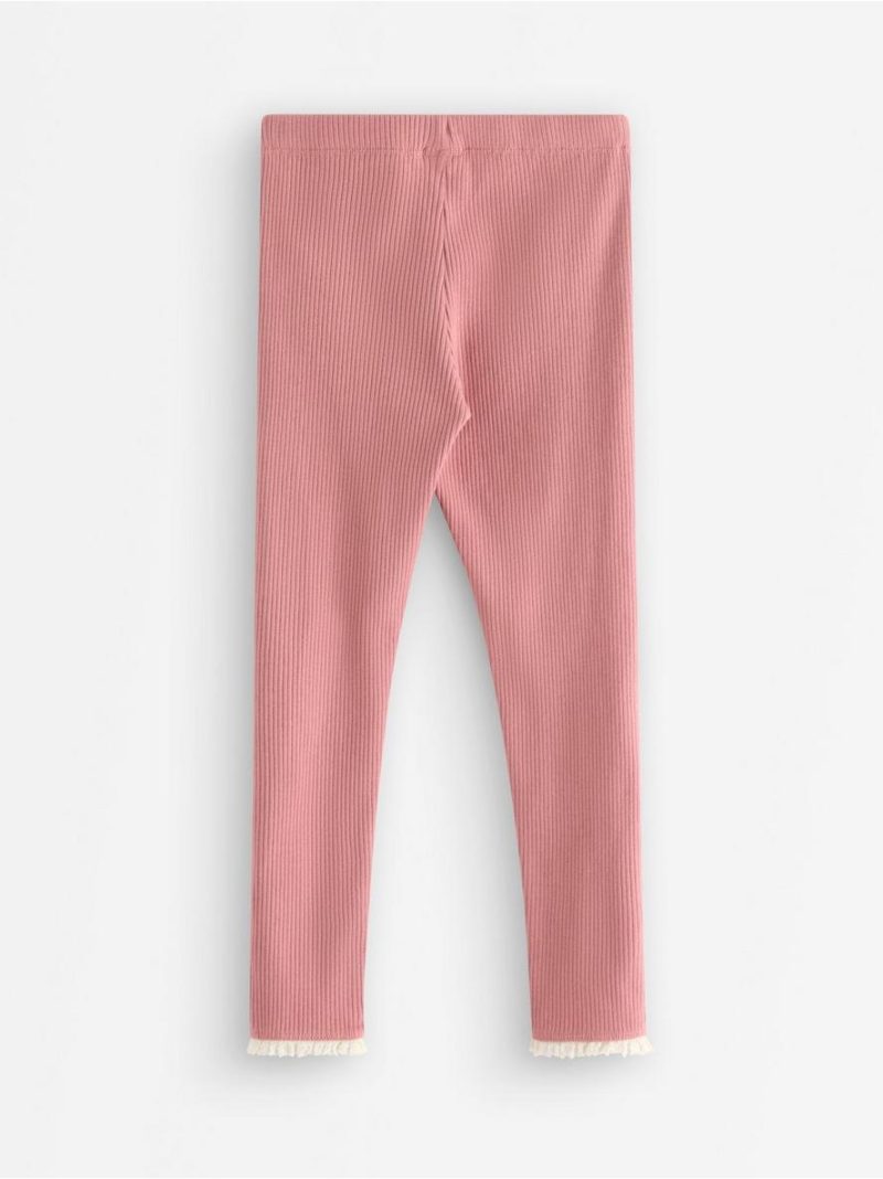 Ribbed leggings - 3011629-7658