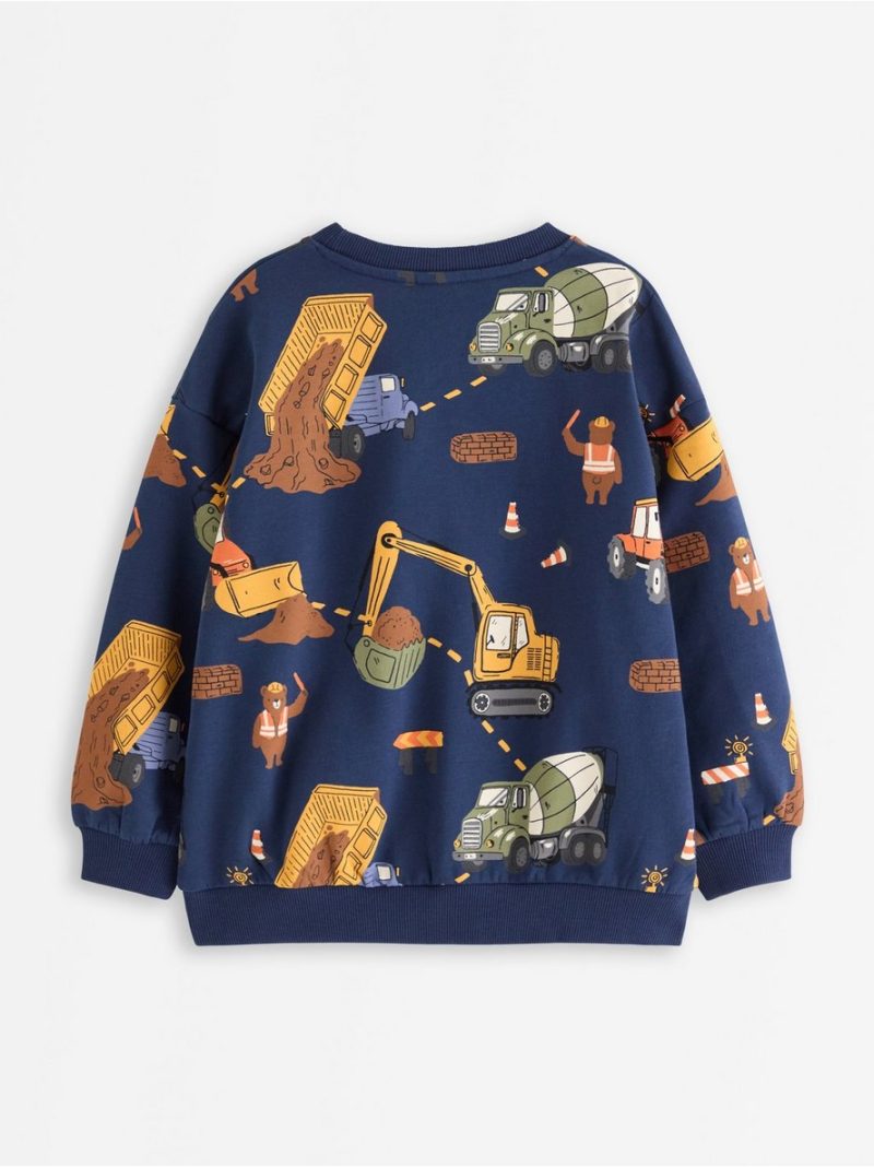 Sweatshirt with brushed inside - 3011670-6842