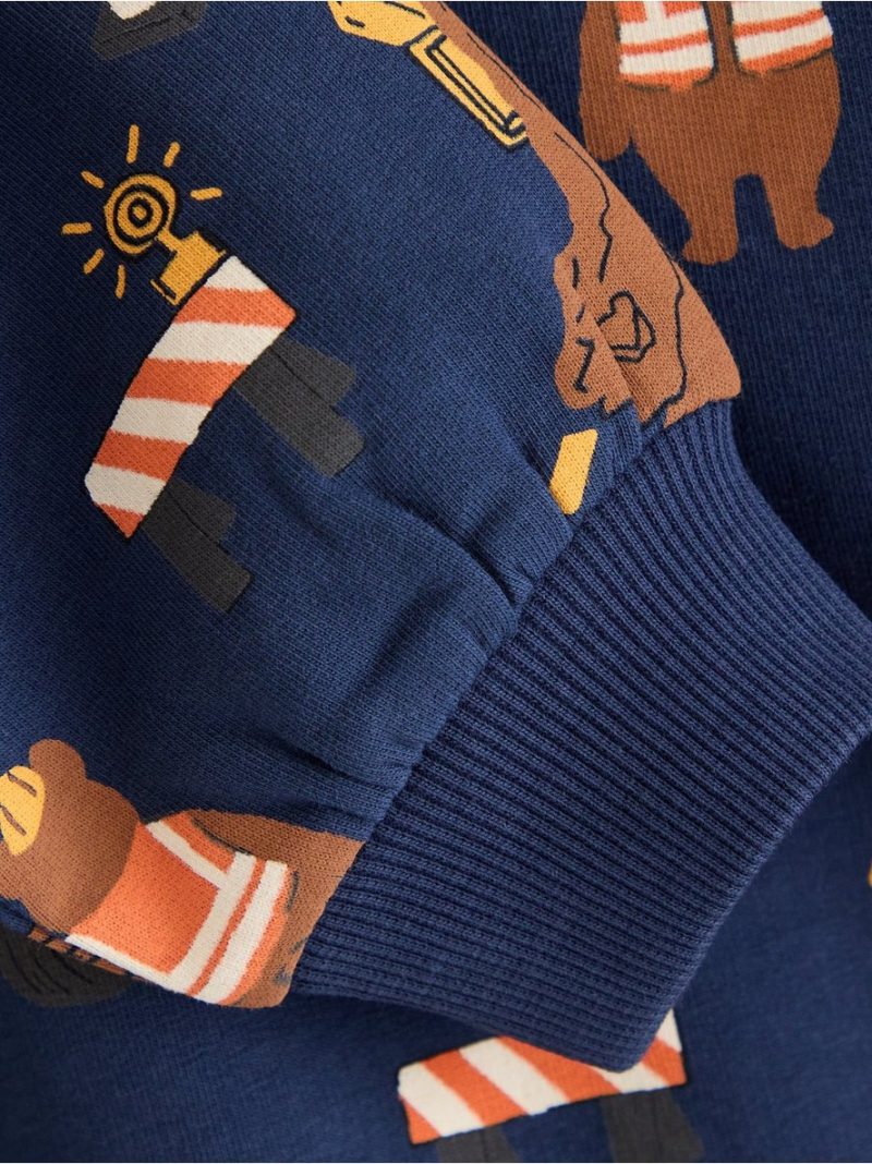 Sweatshirt with brushed inside - 3011670-6842