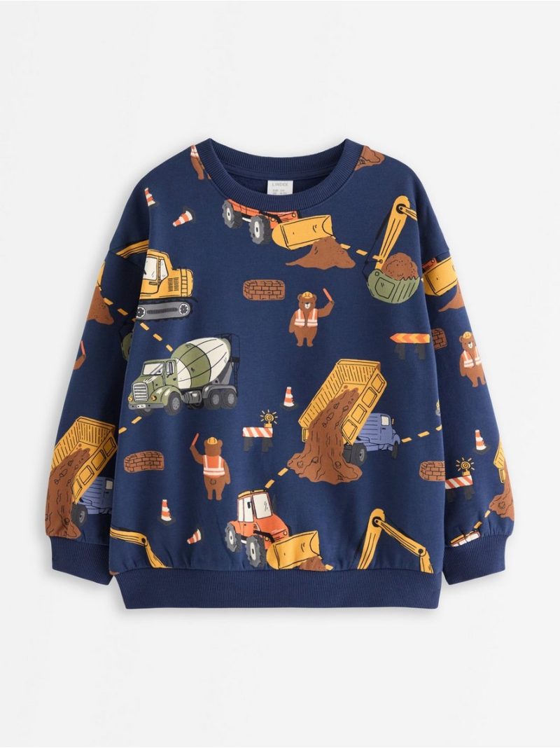 Sweatshirt with brushed inside - 3011670-6842