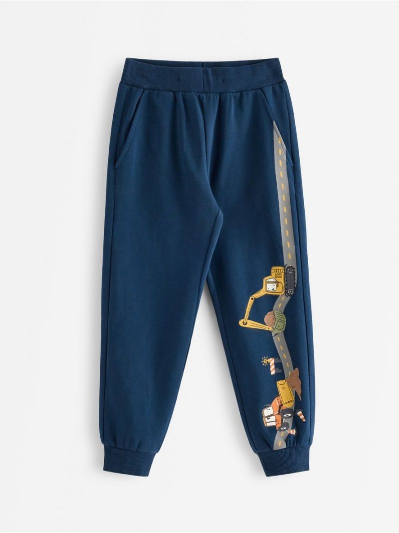 Joggers with brushed inside - 3011675-6842