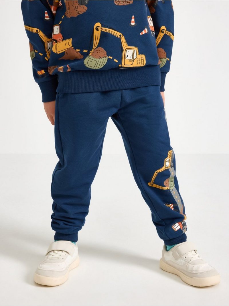 Joggers with brushed inside - 3011675-6842