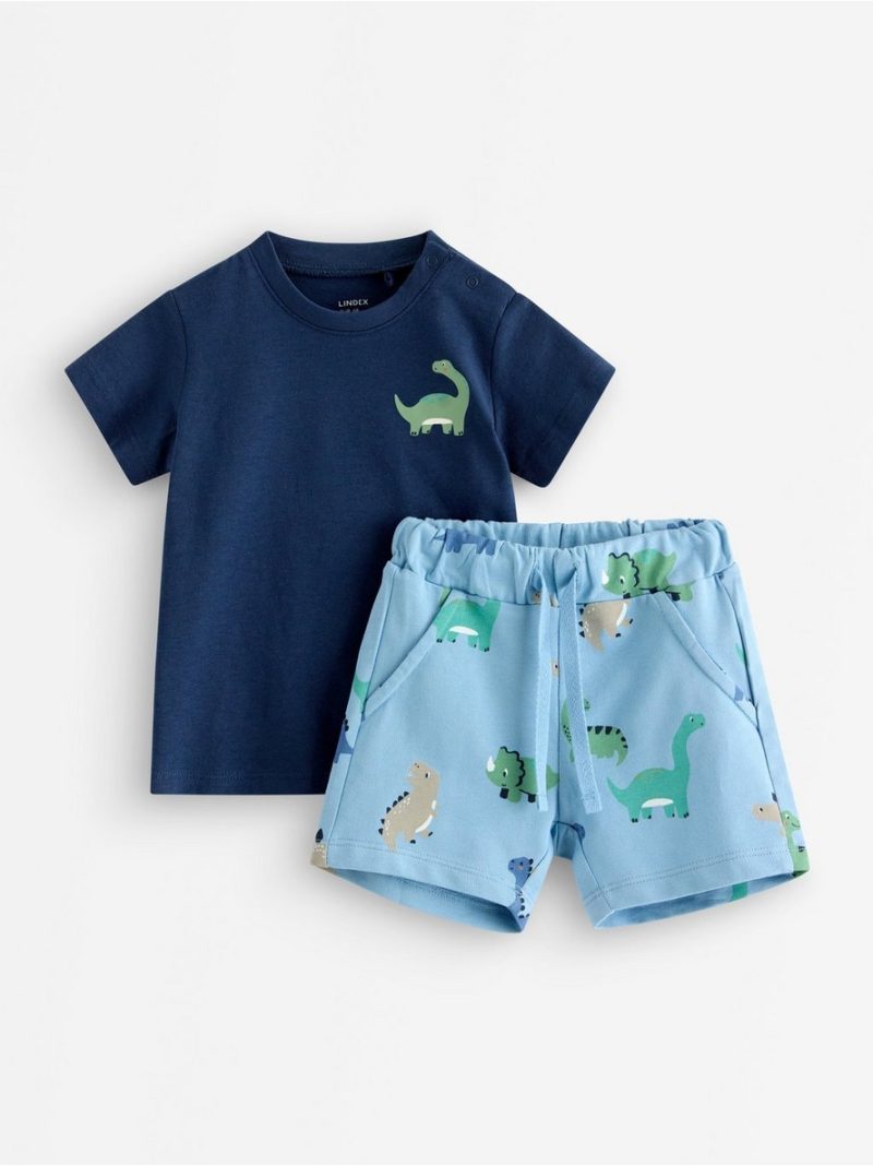Set with top and shorts - 3011789-9881