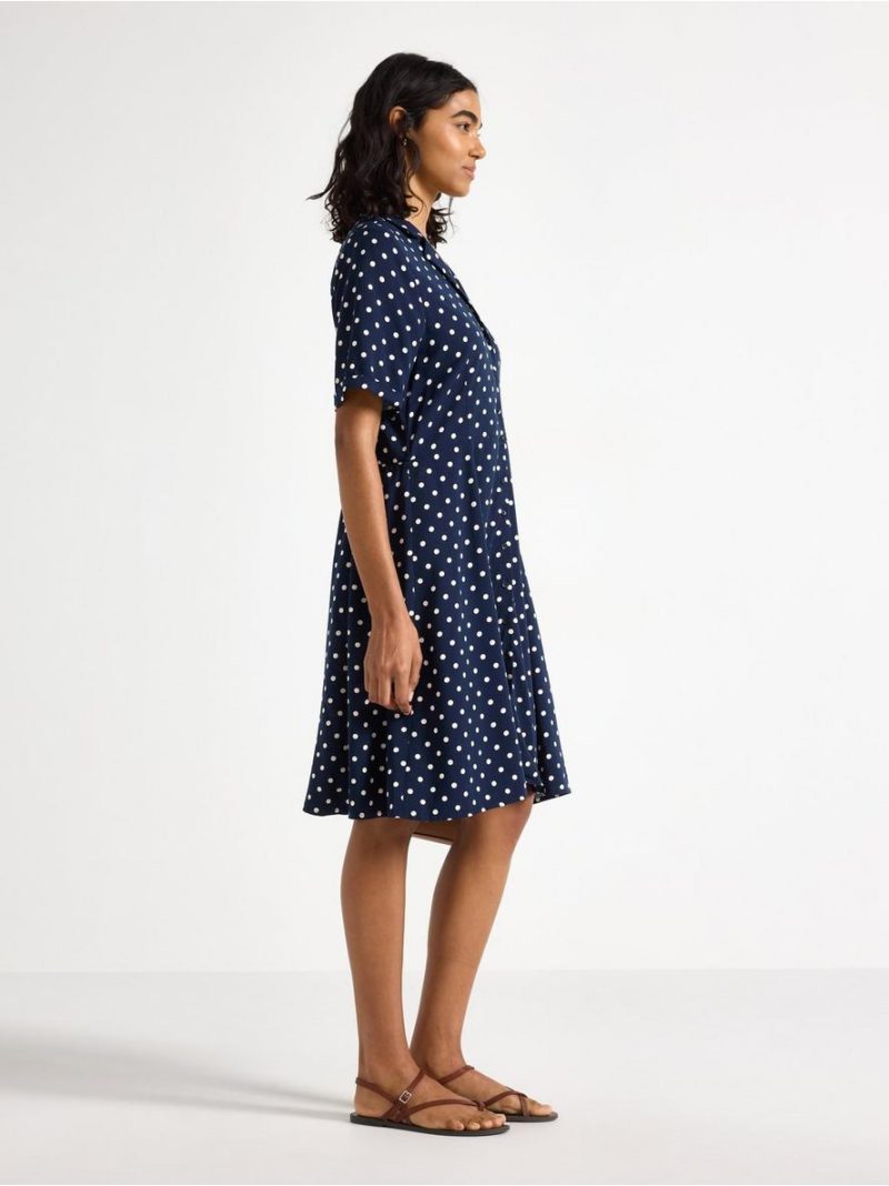 Woven mini dress - 3011819-2150