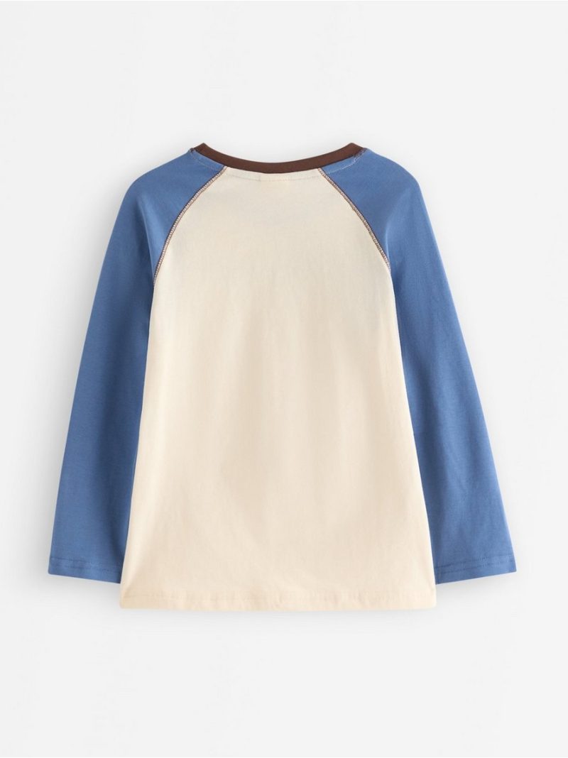 Long-sleeved top with reversible sequins motif - 3011864-1230