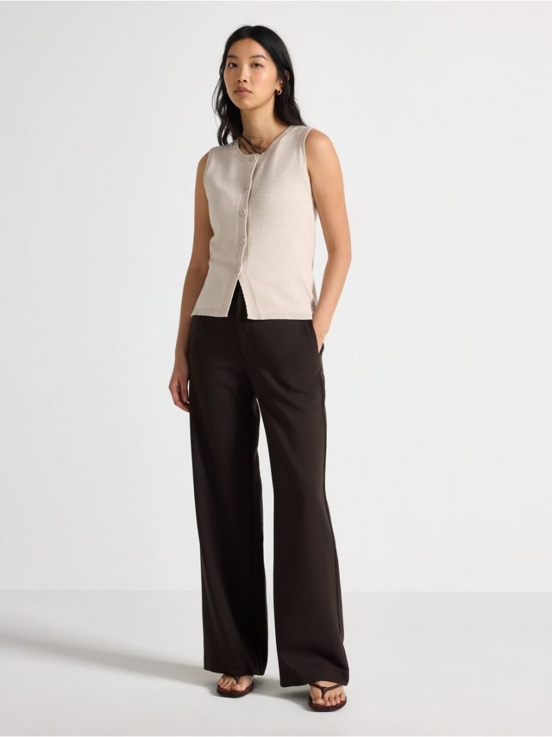 Knitted vest - 3011874-2659