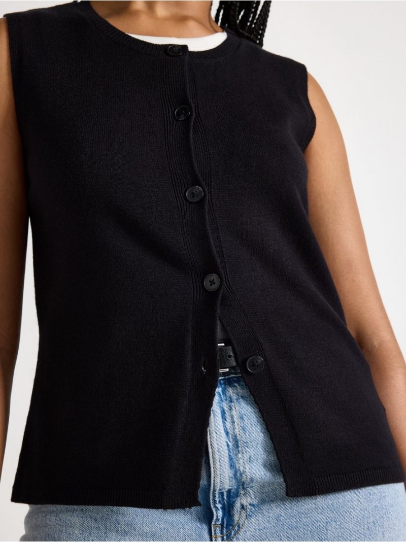 Knitted vest - 3011874-80