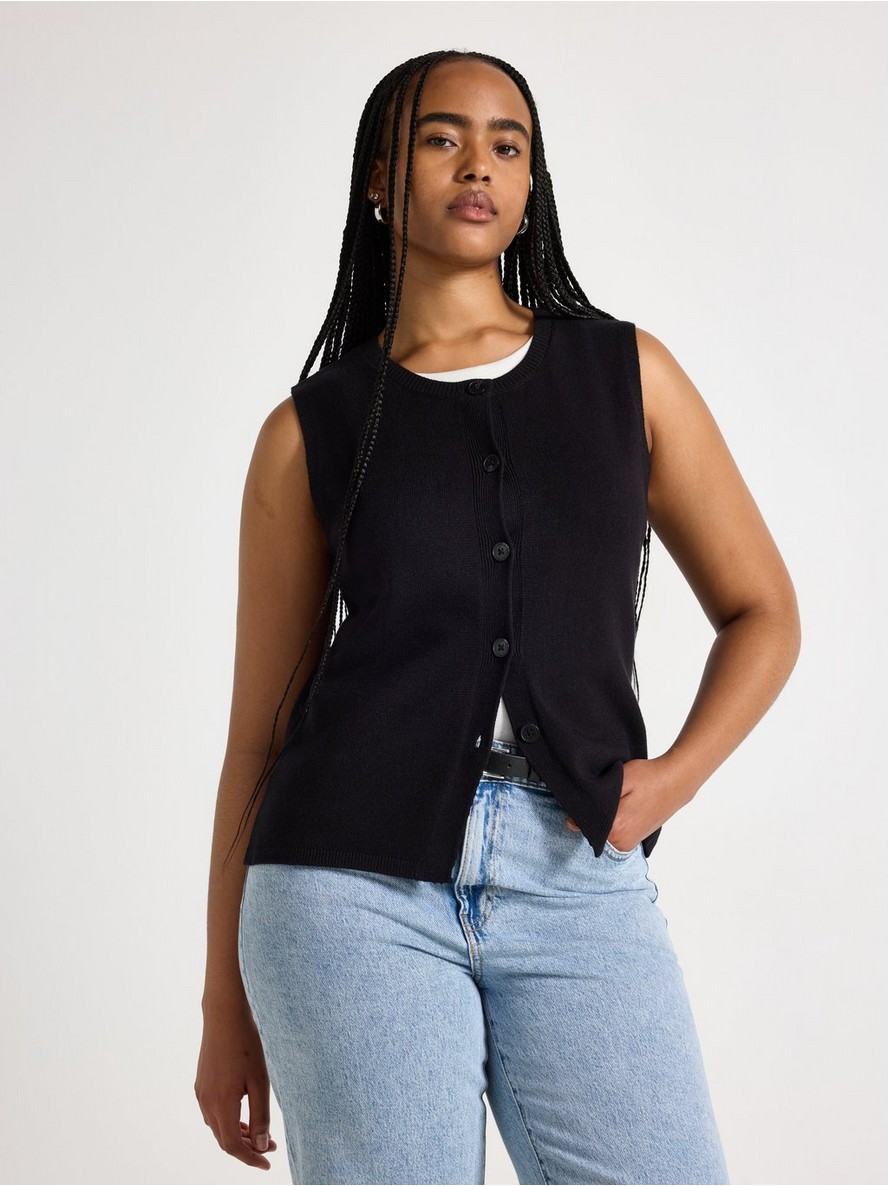 Knitted vest - 3011874-80