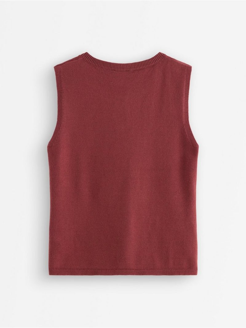 Knitted vest - 3011874-9500