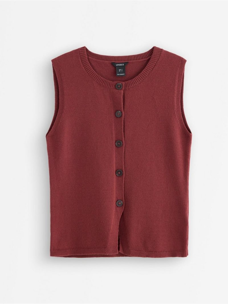 Knitted vest - 3011874-9500