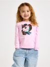 Long-sleeved top with reversible sequins - 3011878-3679