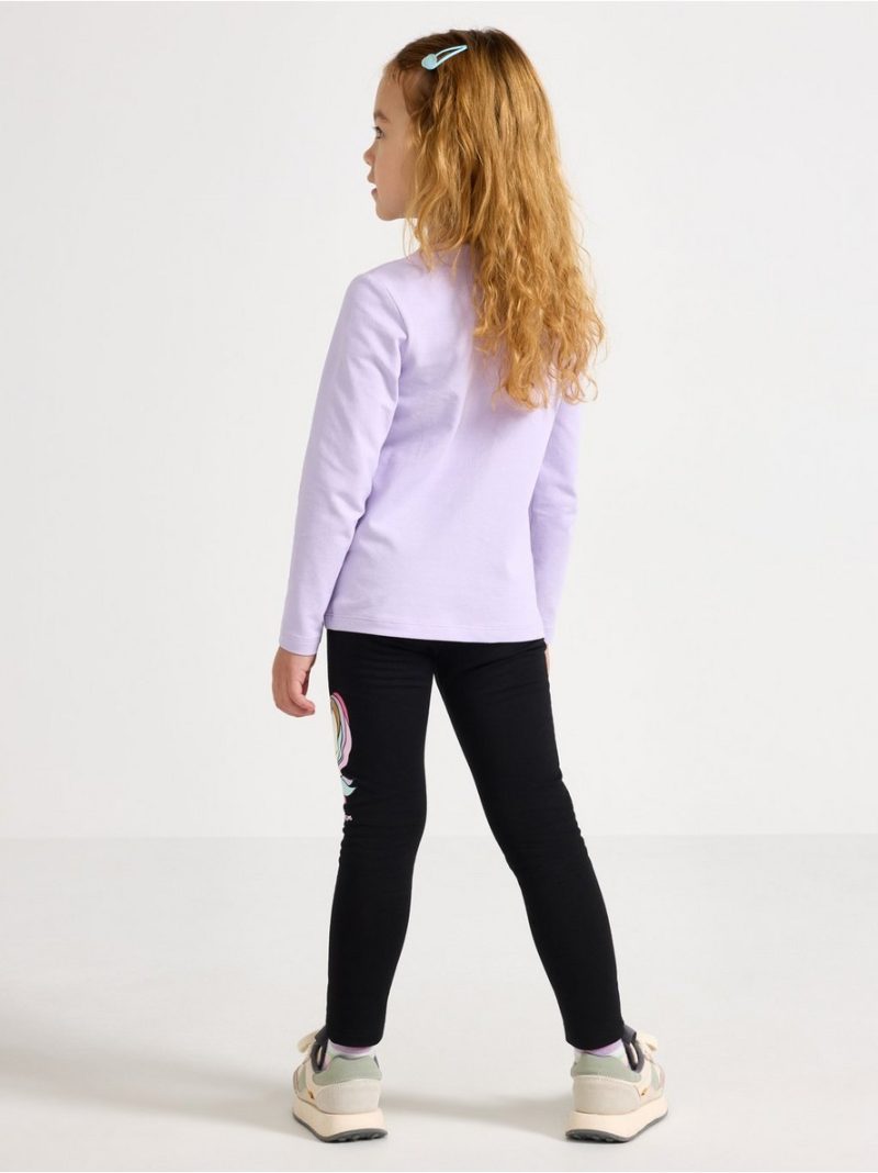 Leggings with brushed inside - 3011881-80