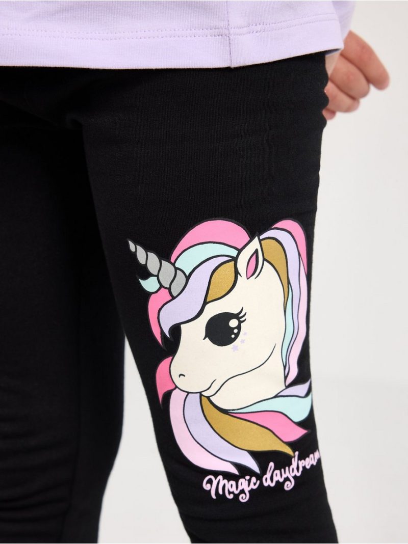 Leggings with brushed inside - 3011881-80