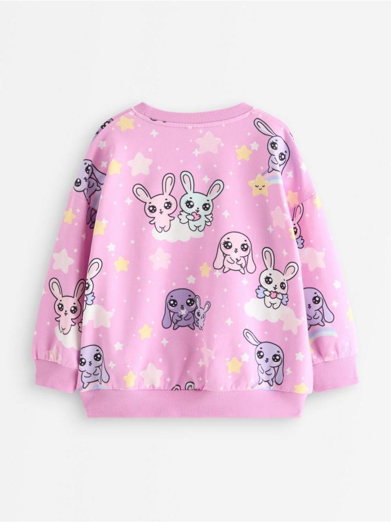 Sweatshirt with brushed inside - 3011920-9857