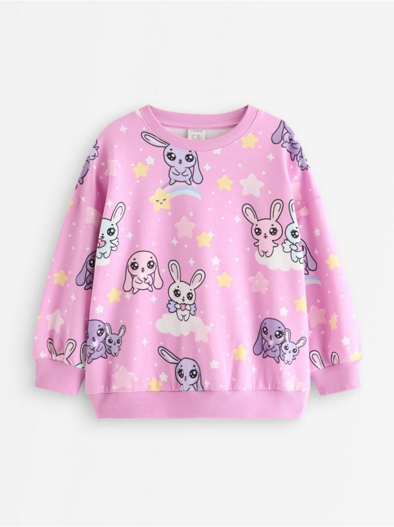 Sweatshirt with brushed inside - 3011920-9857