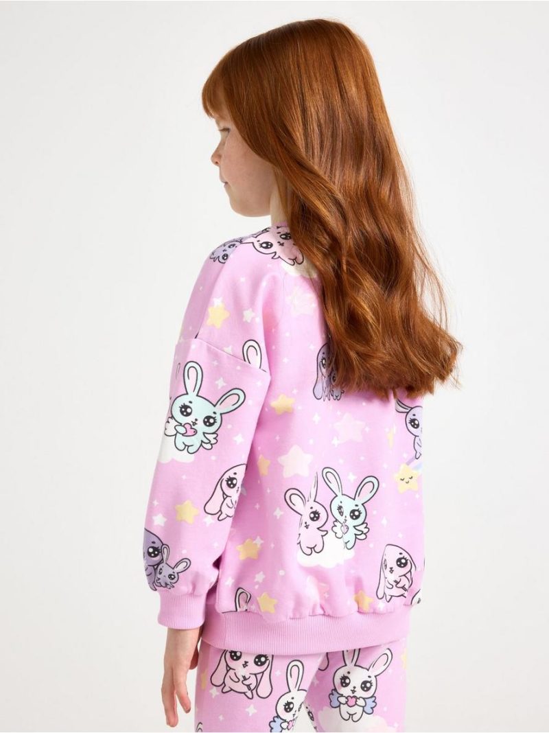 Sweatshirt with brushed inside - 3011920-9857