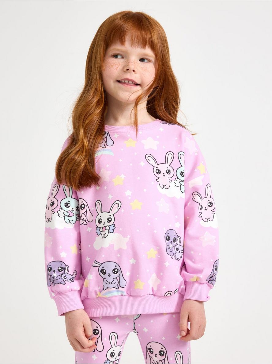 Sweatshirt with brushed inside - 3011920-9857