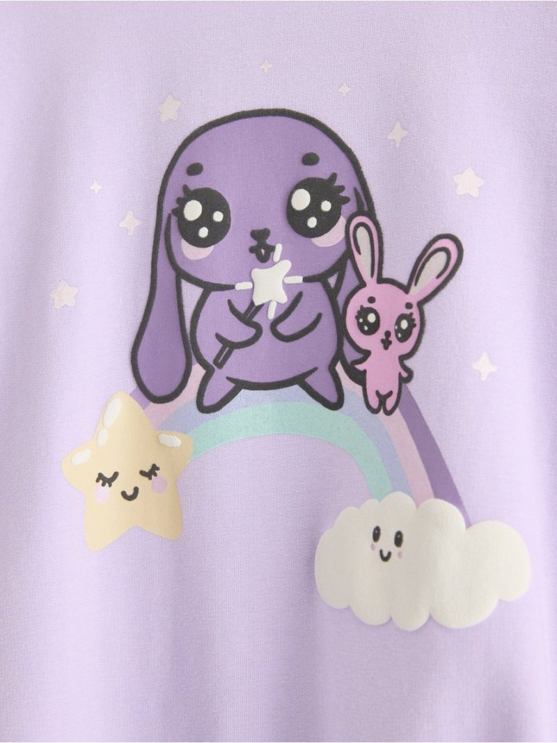 Sweatshirt with brushed inside - 3011922-4813