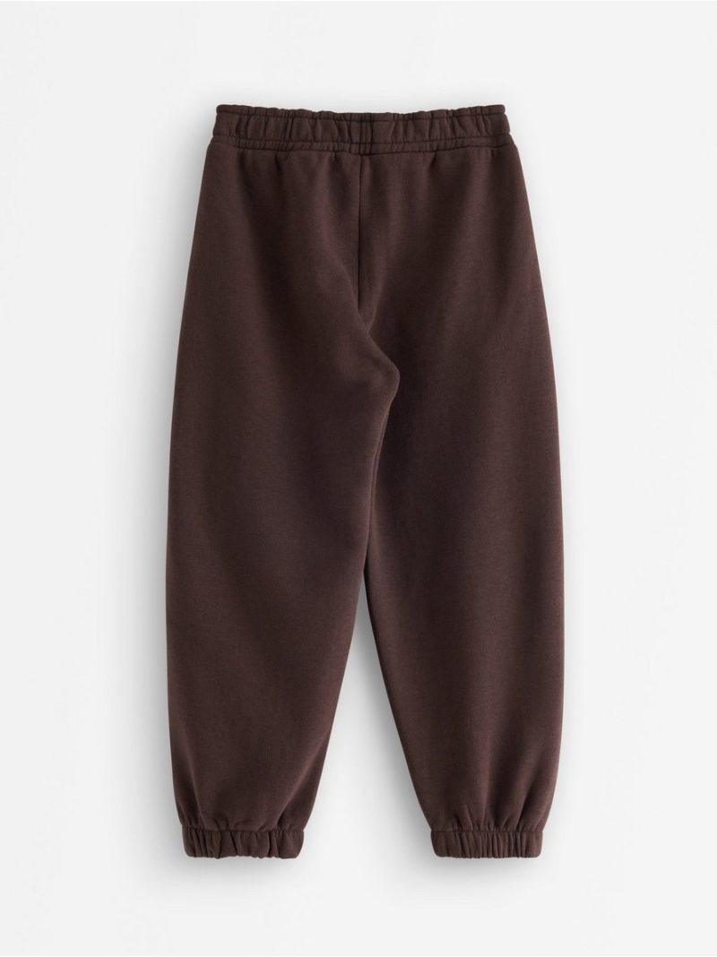 Joggers with brushed inside - 3011945-6995