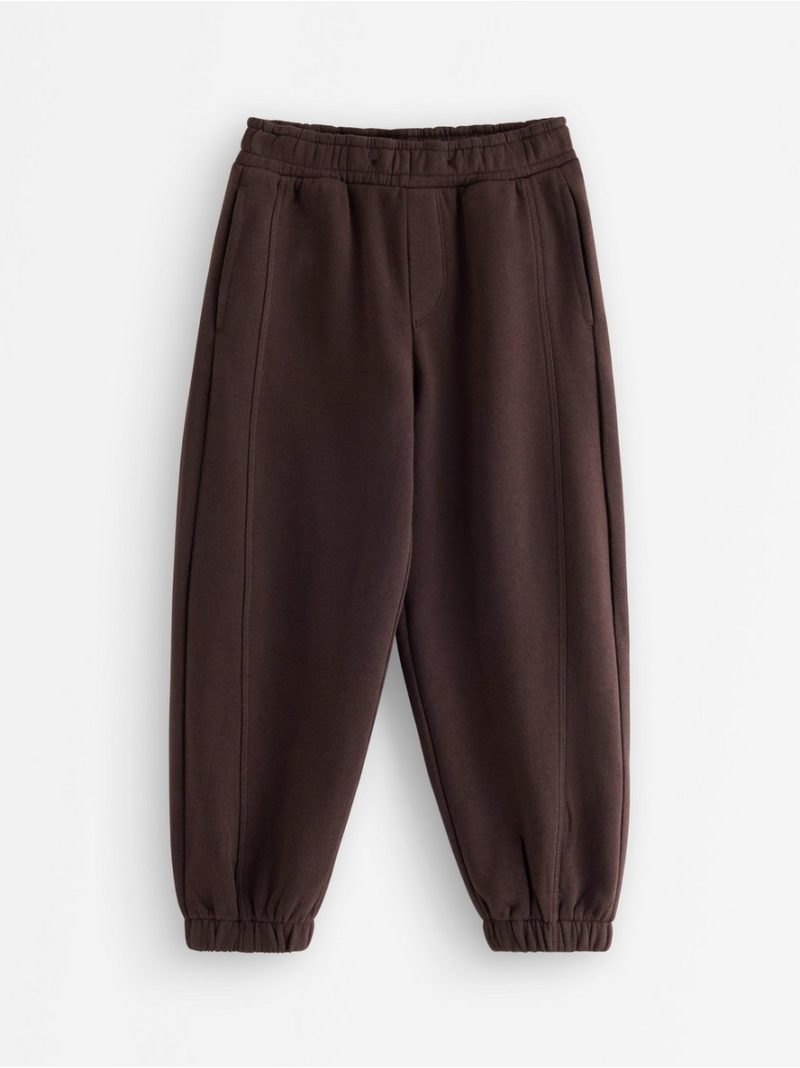 Joggers with brushed inside - 3011945-6995