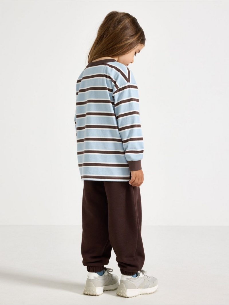 Joggers with brushed inside - 3011945-6995