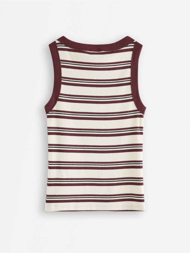 Ribbed tank top - 3011962-9509