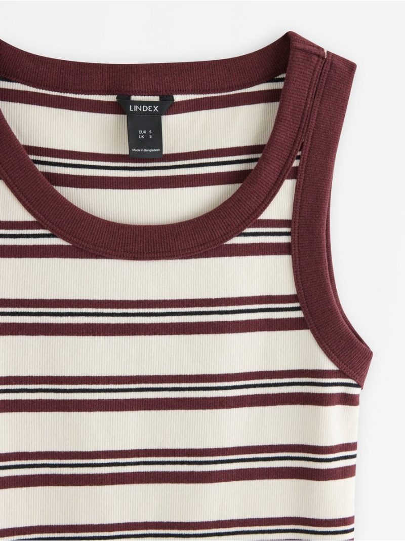 Ribbed tank top - 3011962-9509