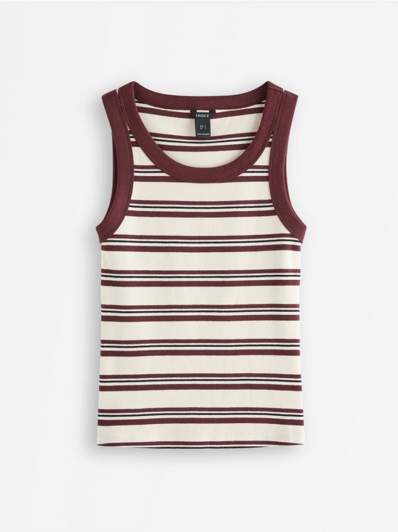 Ribbed tank top - 3011962-9509