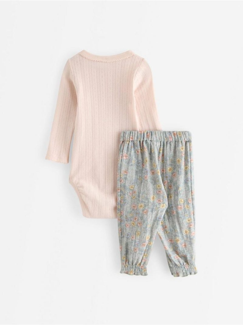 Set with bodysuit and trousers - 3011996-8884