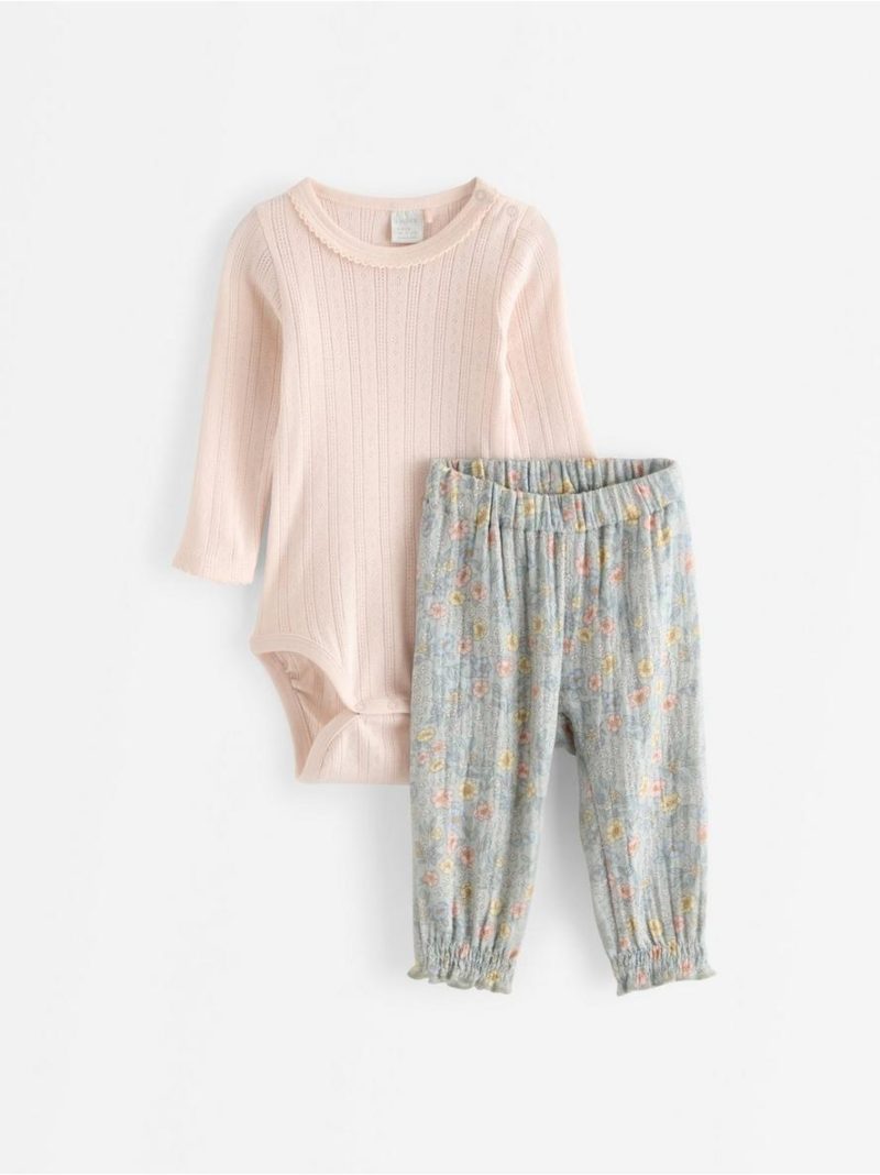 Set with bodysuit and trousers - 3011996-8884