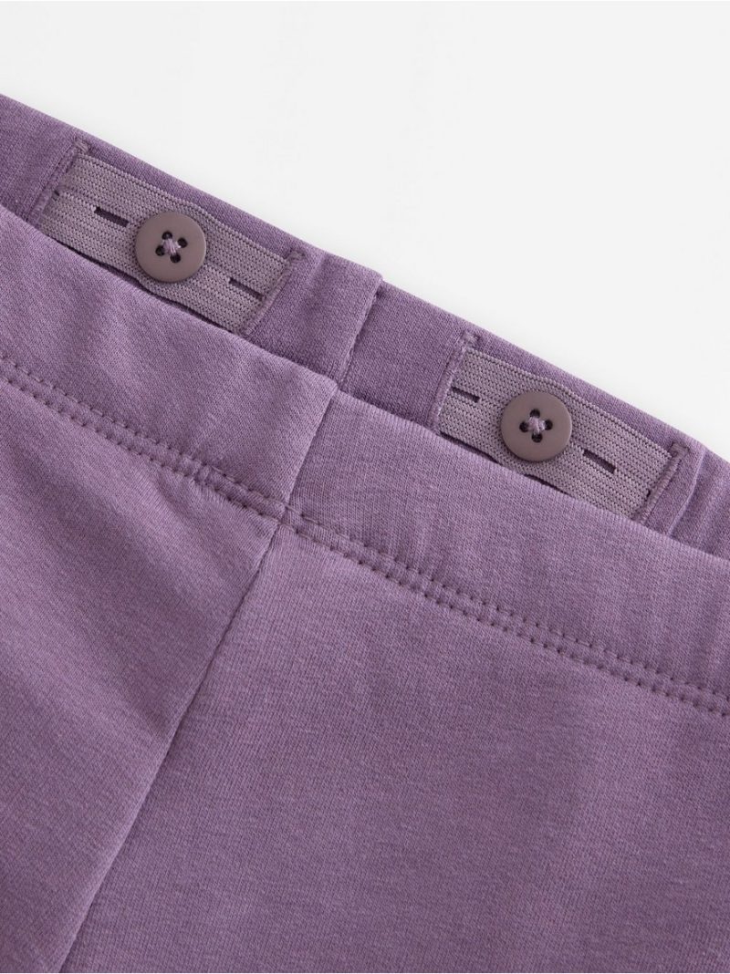 Flared leggings with brushed inside - 3012025-7259