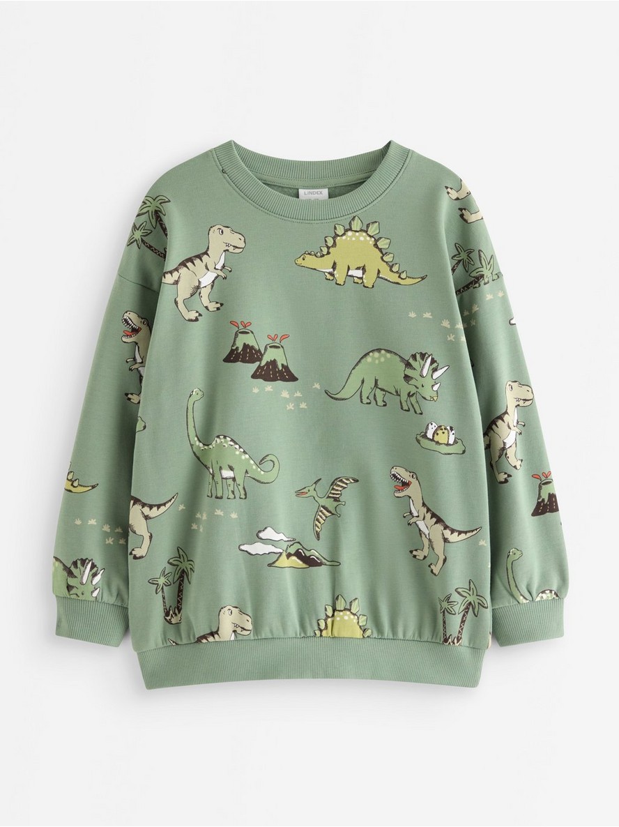 Sweatshirt with brushed inside - 3012060-7672