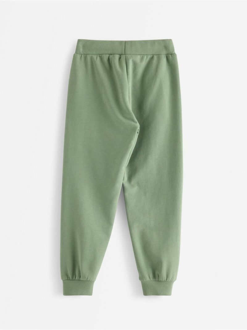 Joggers with brushed inside - 3012065-7672